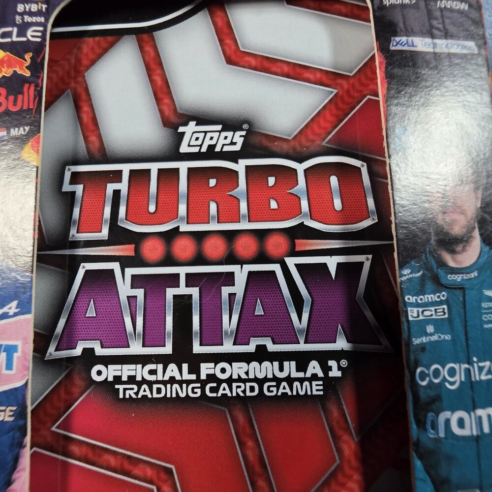 2022 Topps F1 Turbo Attax Mega Tin Sealed Formula 1 Racing -66 Cards, Shelfware* - Picture 3 of 8